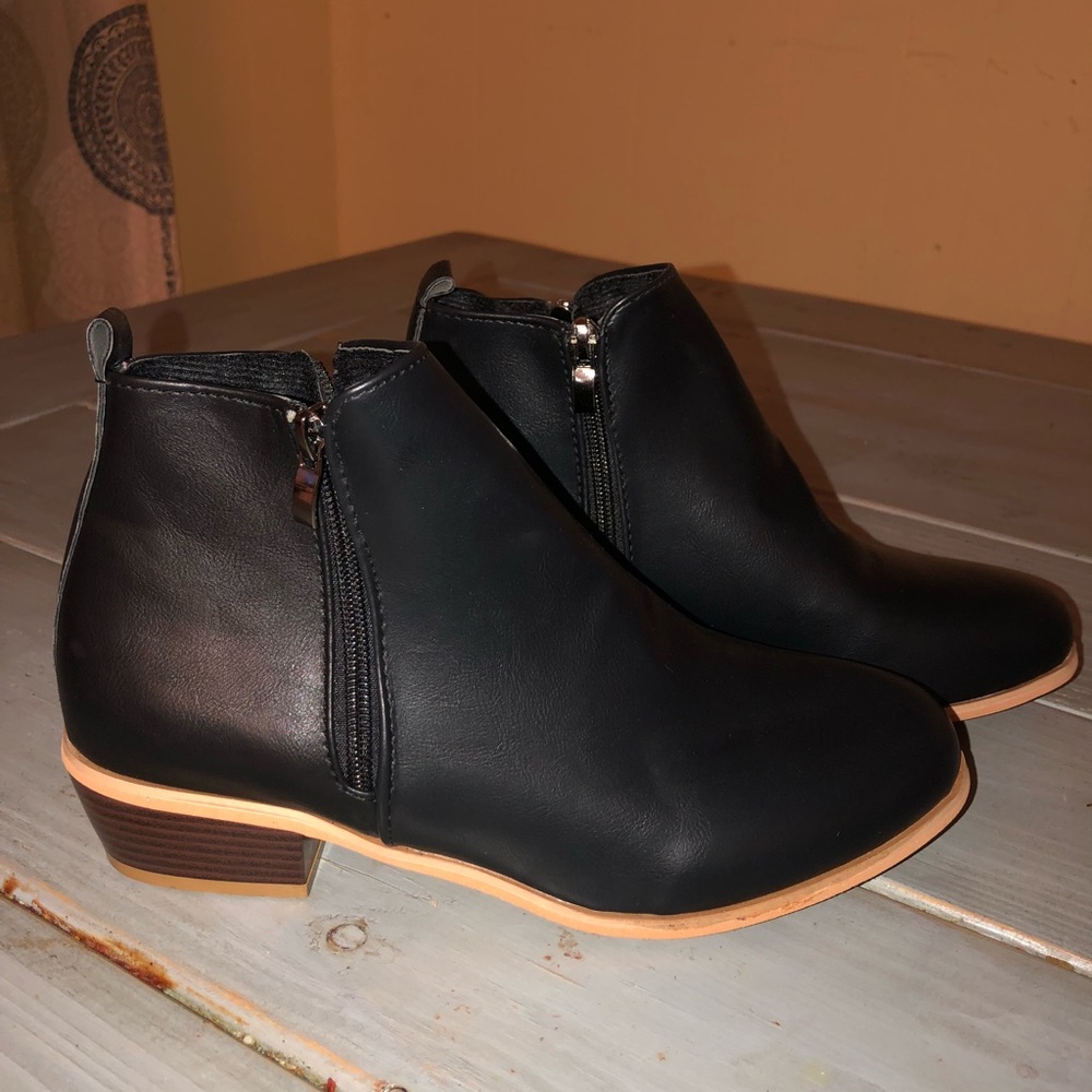 Black booties